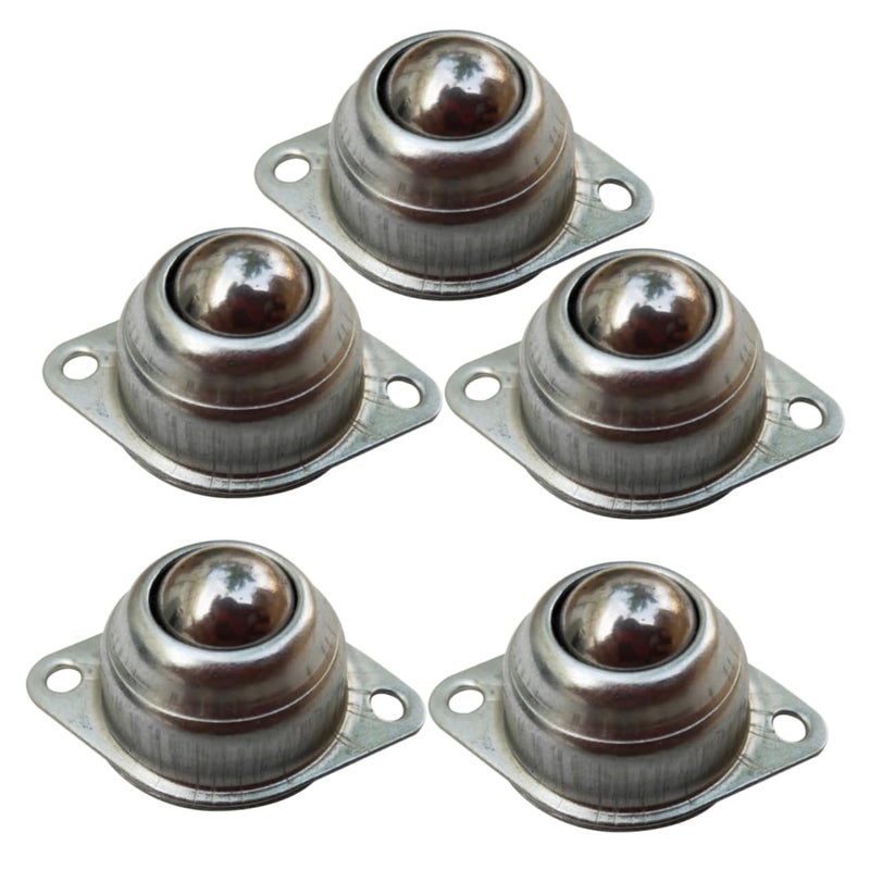 5Pcs Steel Ball Caster Wheels 10mm Round Bearing for Robot Furniture - Image 2