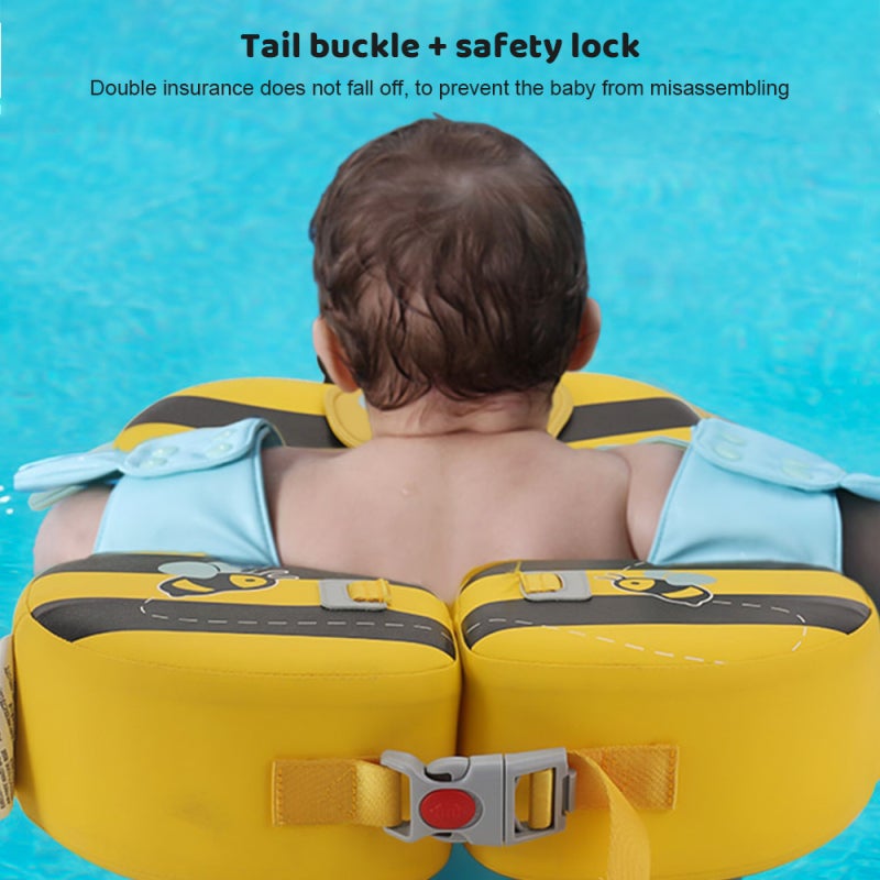 Mambobaby Baby Swim Float Non-inflatable Waterproof Baby Swimming Float Ring Kids Swim Trainer for 3-72 Months Baby Boys Girls Infant Pool Float - Image 2
