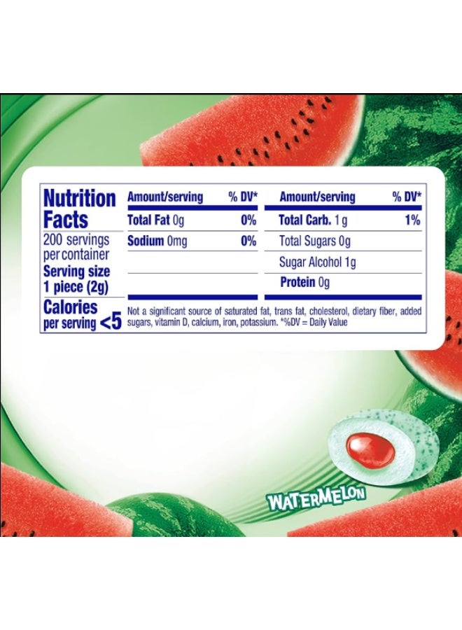Mentos Watermelon Pure Fresh Sugarfree Chewing Gum 24.5g - Image 3