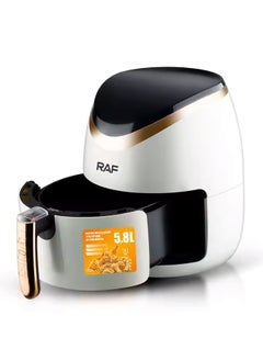 RAF Air Fryer 5.8 Liters 1500 Watt White - R.5234W - pzsku/ZE925F61C973B56599E97Z/45/_/1739539744/0ba27bc6-1693-4349-ac90-a94d76bf626d