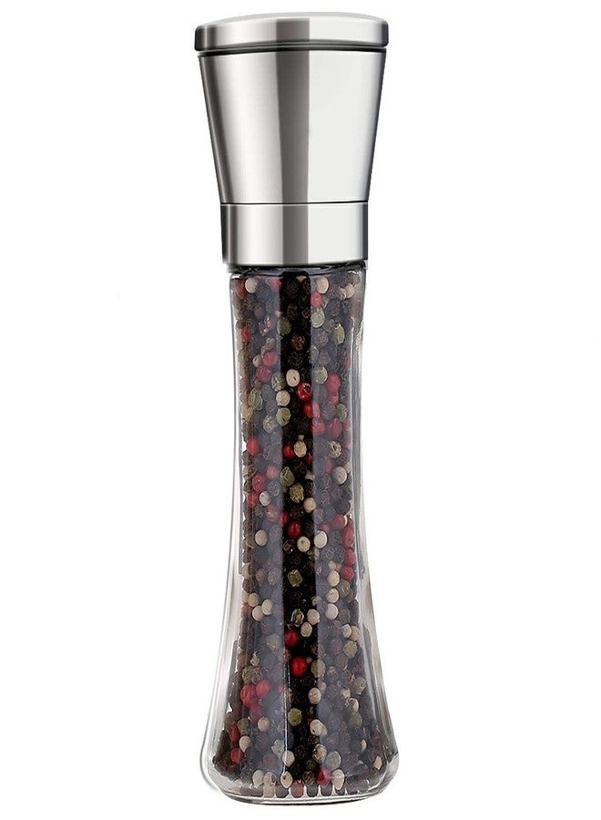 Goodmarts Salt Pepper Stainless Steel Grinder/Crusher/Shaker with Adjustable Coarseness Pepper Mill Shaker and Salt Grinders (1 pcs) - Image 1