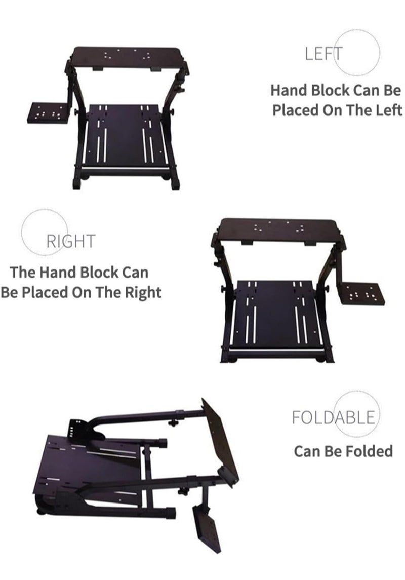 فلاشهوك حامل عجلة قيادة سباق قابل للتعديل مناسب لعجلة قيادة الألعاب Logitech G920 G25 G27 G29 - Image 5