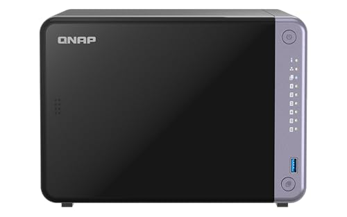 QNAP TS-632X-4G-US 6 Bay 10GbE Desktop NAS with ARM Alpine AL524 Quad-core Processor and 4 GB DDR4 RAM (Diskless) - Image 1