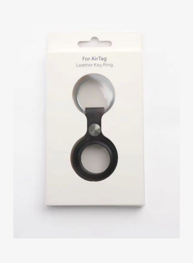 Leather Loop For AirTag Black - Image 3