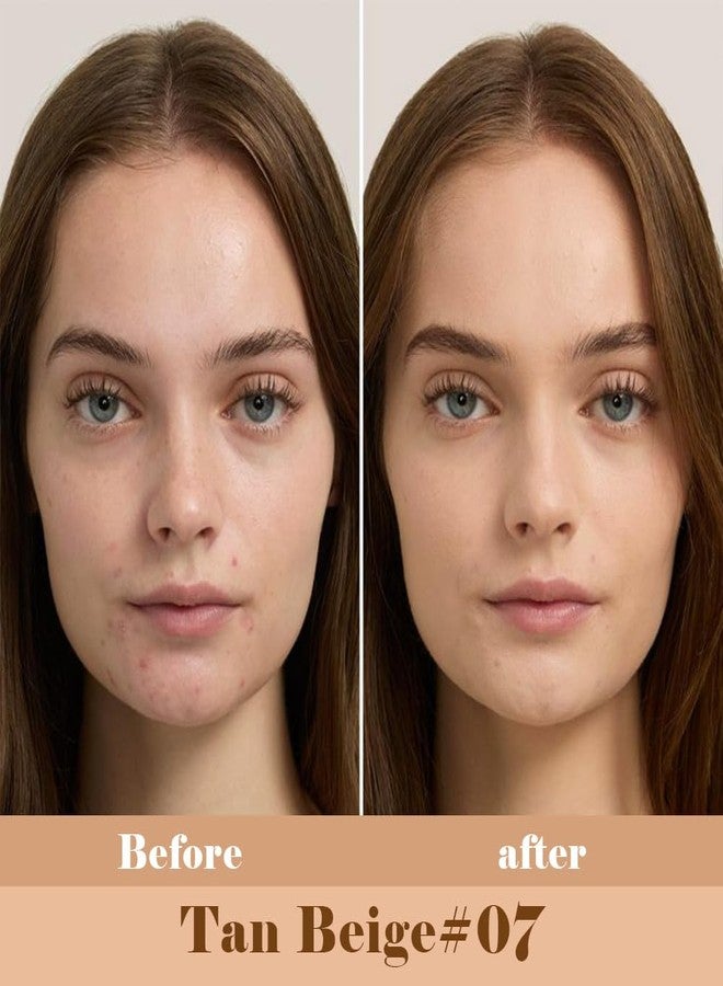CAKAILA Liquid Concealer Makeup,Matte Finish Hydrating Brightening Full Coverage,Under Eye Concealer for Mature Skin,Natural Coverage, Lightweight,Conceals,Non-Comedogenic,Vegan & Cruelty-Free,Tan Begie - Image 2