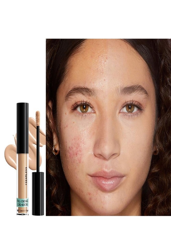CAKAILA Liquid Concealer Makeup,Matte Finish Hydrating Brightening Full Coverage,Under Eye Concealer for Mature Skin,Natural Coverage, Lightweight,Conceals,Non-Comedogenic,Vegan & Cruelty-Free,Tan Begie - Image 1