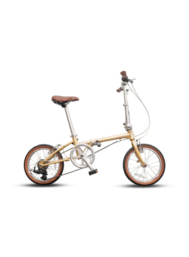 Dahon Folding bike Dahon Boardwalk D7 16'' Golden - Image 1