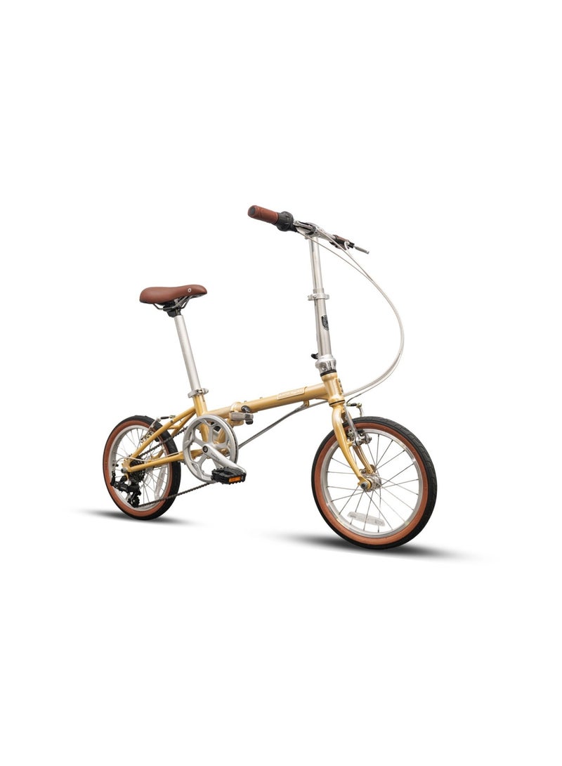 Dahon Folding bike Dahon Boardwalk D7 16'' Golden - Image 2