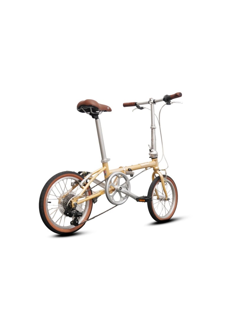 Dahon Folding bike Dahon Boardwalk D7 16'' Golden - Image 3