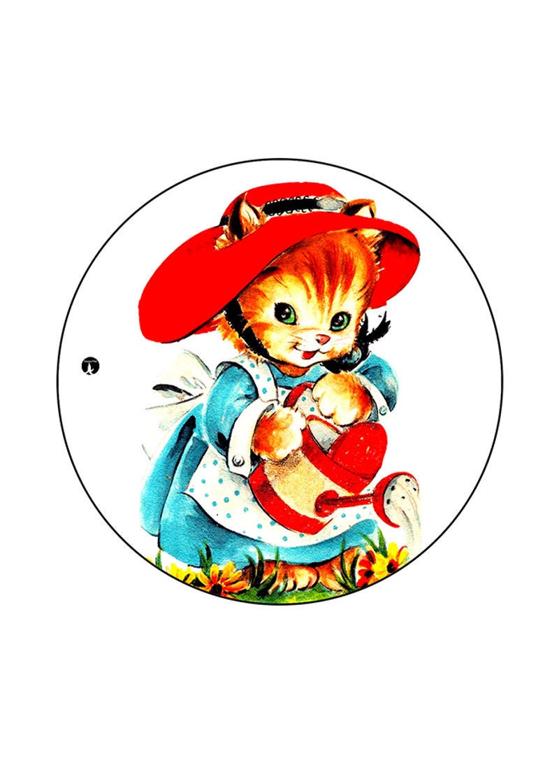 A Printed Mouse Pad Multicolor