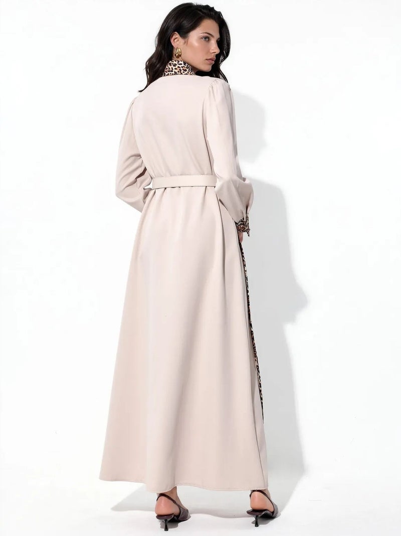 Jennyfer Leopard Print Maxi Shirt Dress - Image 4