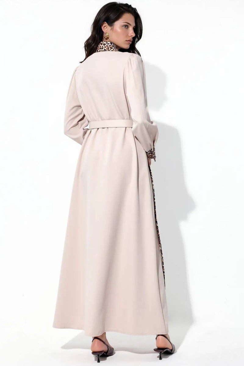 Jennyfer Leopard Print Maxi Shirt Dress - Image 4