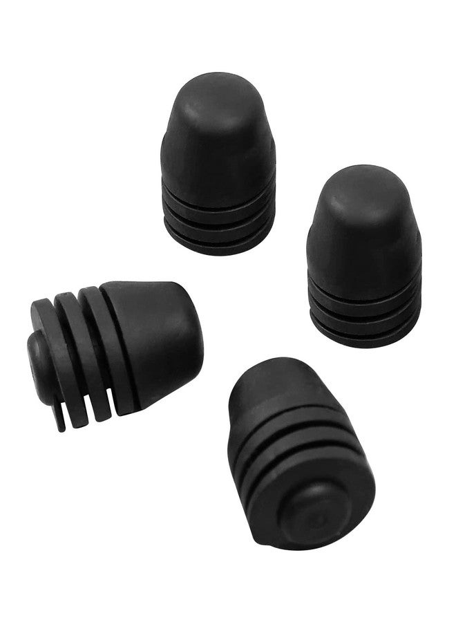QLZOZB 4PCS Hood Rubber Cushion Bumper, Bonnet Cushion Spin Hood Bumper Stops Fit for Cushion Stoppers Black Rubber - Image 1