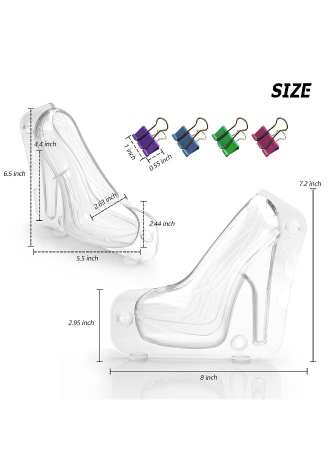 3D High Heel Chocolate Mold for Cake and Candy Making, Perfect for Birthdays and Special Occasions  - Image 2