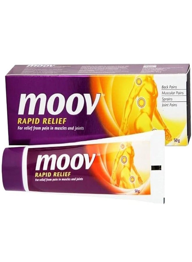 Moov Pack Of 3 Rapid Relief Cream 3 x 50g - Image 3