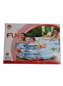 Fun Inflatable pool for children and outdoor family parties, size 150 x 53 cm  - Image 4