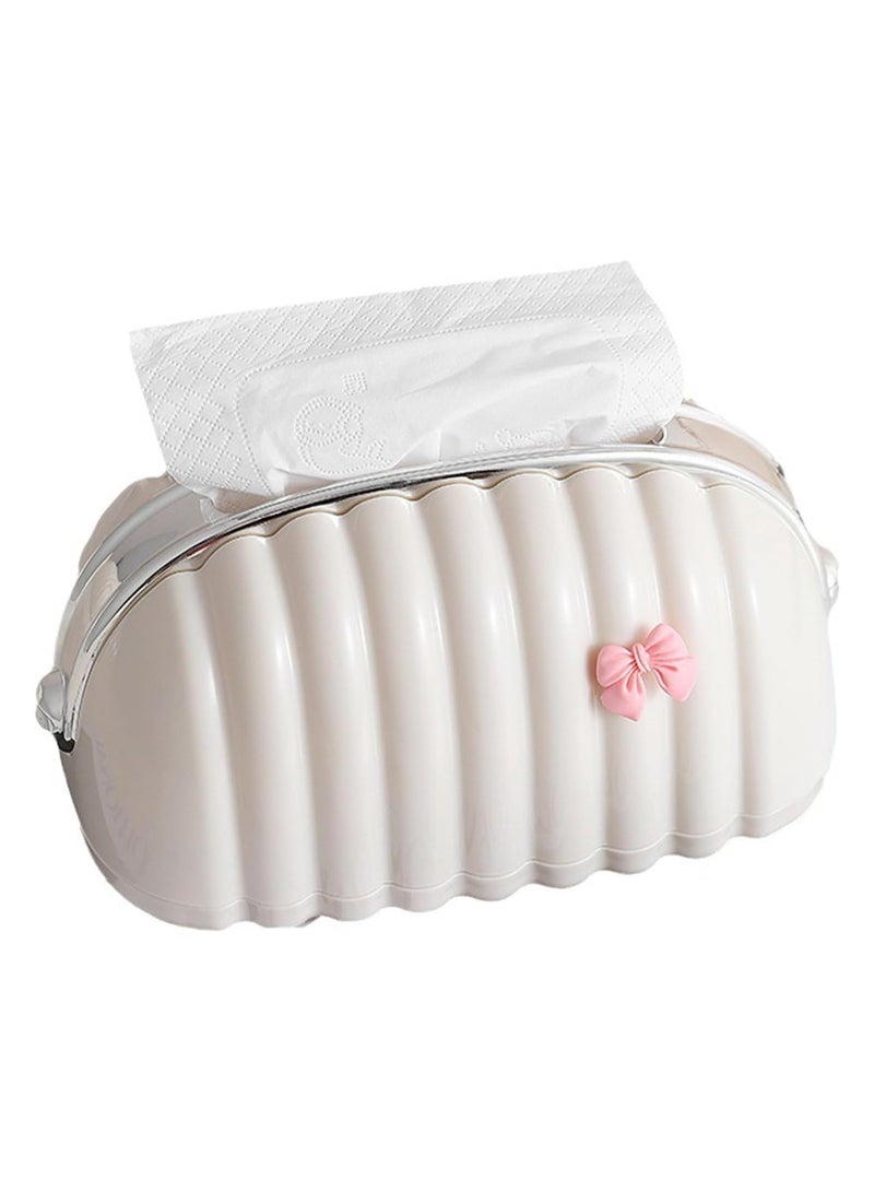 Simple and innovative design tissue box, suitable for use in home, kitchen, living room, car and on the dining table  - Image 1