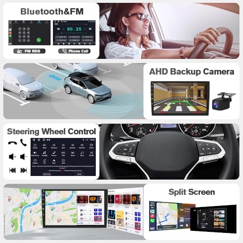 AWESAFE Android 13 Car Radio Stereo for Subaru Forester WRX Impreza 2015-2018 Suitable for Harman Kardon Systems 4G RAM 64G ROM 9" Head Unit with Carplay/Android Auto Bluetooth GPS FM - Image 5