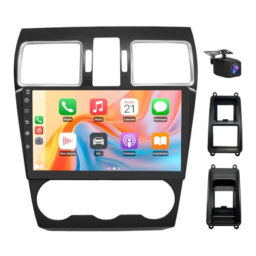 AWESAFE Android 13 Car Radio Stereo for Subaru Forester WRX Impreza 2015-2018 Suitable for Harman Kardon Systems 4G RAM 64G ROM 9" Head Unit with Carplay/Android Auto Bluetooth GPS FM - Image 1