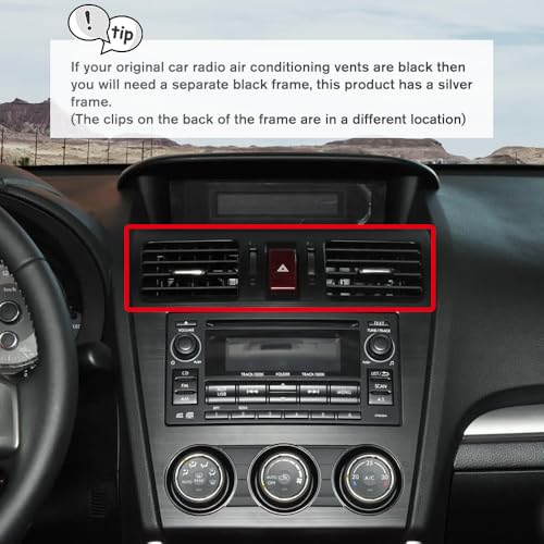 AWESAFE Android 13 Car Radio Stereo for Subaru Forester WRX Impreza 2015-2018 Suitable for Harman Kardon Systems 4G RAM 64G ROM 9" Head Unit with Carplay/Android Auto Bluetooth GPS FM - Image 3