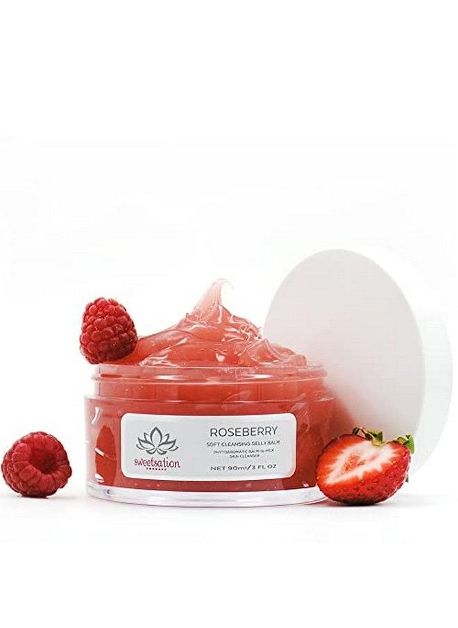 Sweetsation Therapy - Roseberry Soft Cleansing Gelly Balm Phytoaromatic Balmtomilk Skin Cleanser 3Oz - Image 1
