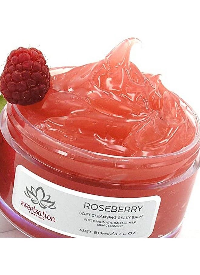 Sweetsation Therapy - Roseberry Soft Cleansing Gelly Balm Phytoaromatic Balmtomilk Skin Cleanser 3Oz - Image 1