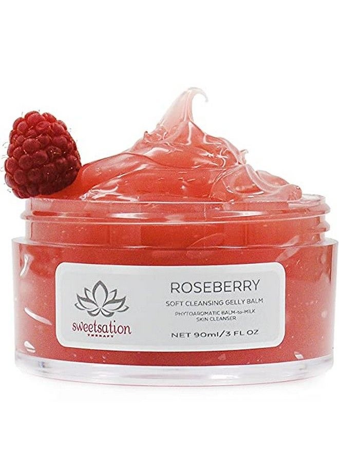 Sweetsation Therapy - Roseberry Soft Cleansing Gelly Balm Phytoaromatic Balmtomilk Skin Cleanser 3Oz - Image 1