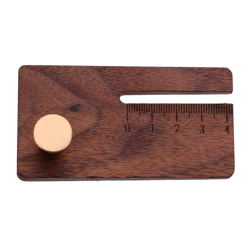 Sewing Aid Tool Leathers Stitching Punched Plate Wooden Leather Choppers for Precise Punching Sewing Tool Stitching Punched Plate Choppers Craft Punching Too - Image 3