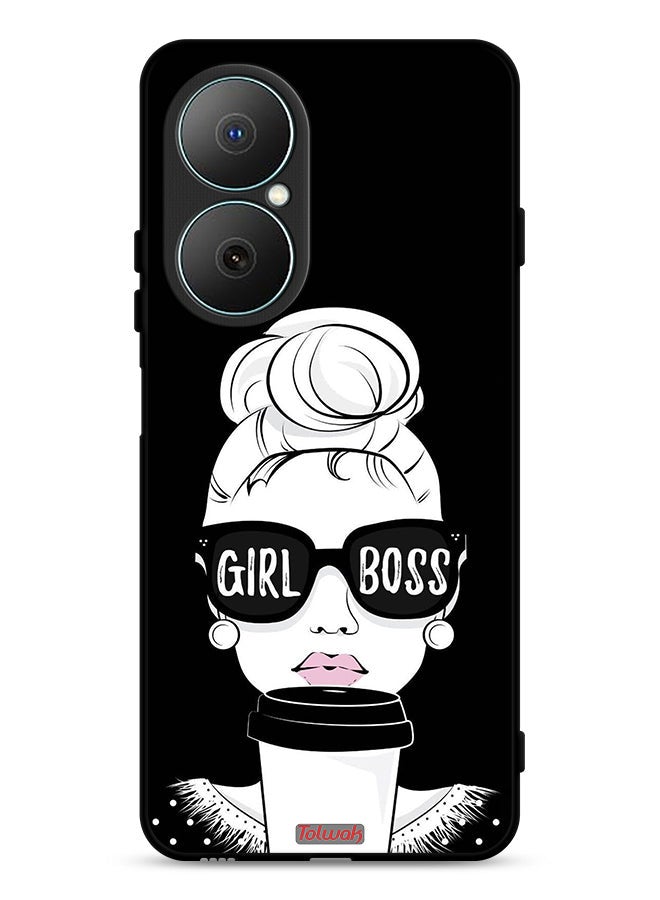 Tolwak Huawei Nova Y73 Protective Case Cover Girl Boss