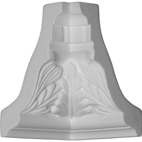 Ekena Millwork Endurathane Inside Corner Moulding, 3 1/4"P x 4 1/2"H (Matches Moulding MLD04X03X05DE), Factory Primed - Image 1