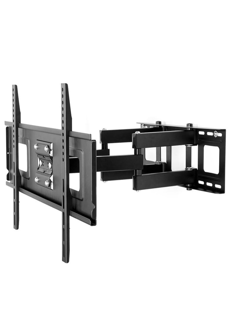 JAJEEK A04 Full Motion Wall Mount Bracket for 32-65 Inch LED, LCD, HD, 4K Plasma TVs – Universal Tilt, Swivel, Extendable Arm, Sturdy & Space Saving, VESA Compatible, Easy Installation - Image 1