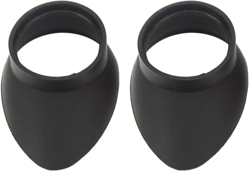 woobles Rubber Eye Guards 2pcs Rubber Eye Cups 27mm Inner Diameter Foldable Eyepiece Cover for Microscope Ocular Instrument Telescope - Image 1