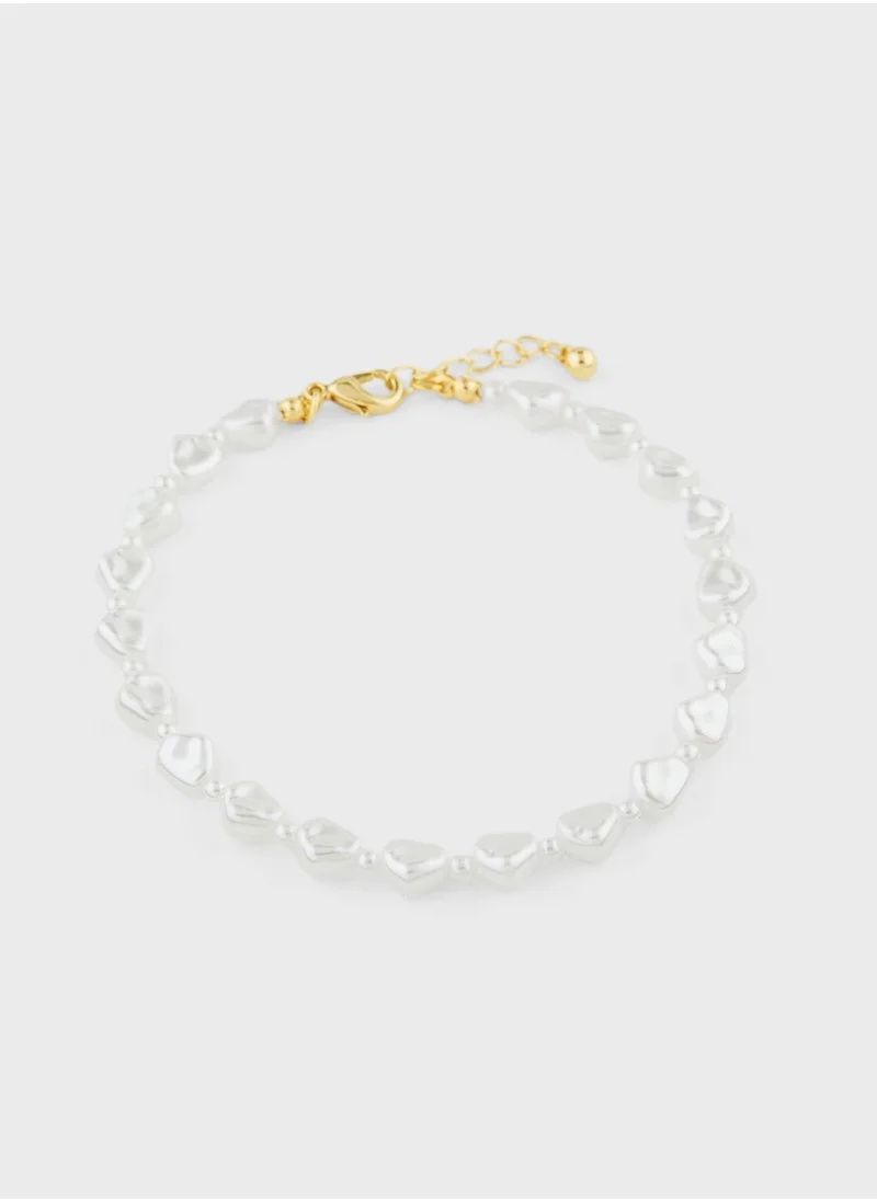 Ginger 2 Pack Heart  Detail Anklet