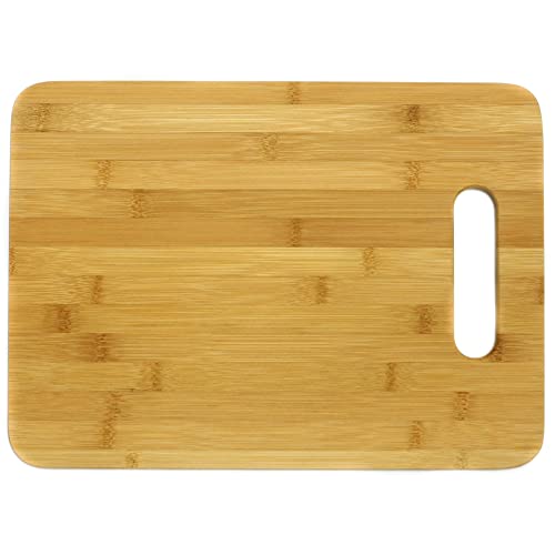 Chef Craft Select Bamboo Cutting Board, 12.5 x 9.5 inch, Natural - Image 1