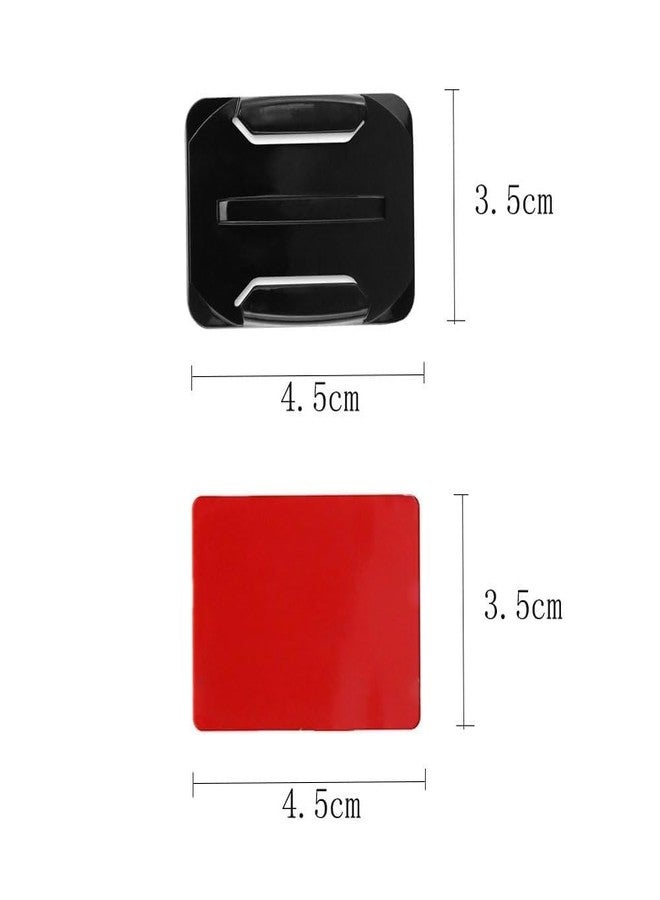 Action Pro 3M Adhesive Pads 2 x Flat and Curved Mounts Compatible with GoPro Hero 13 12 11 10 9 8 7 6 5 4 3+ 3 SJCAM YI Noise Play Action Cameras - Image 2