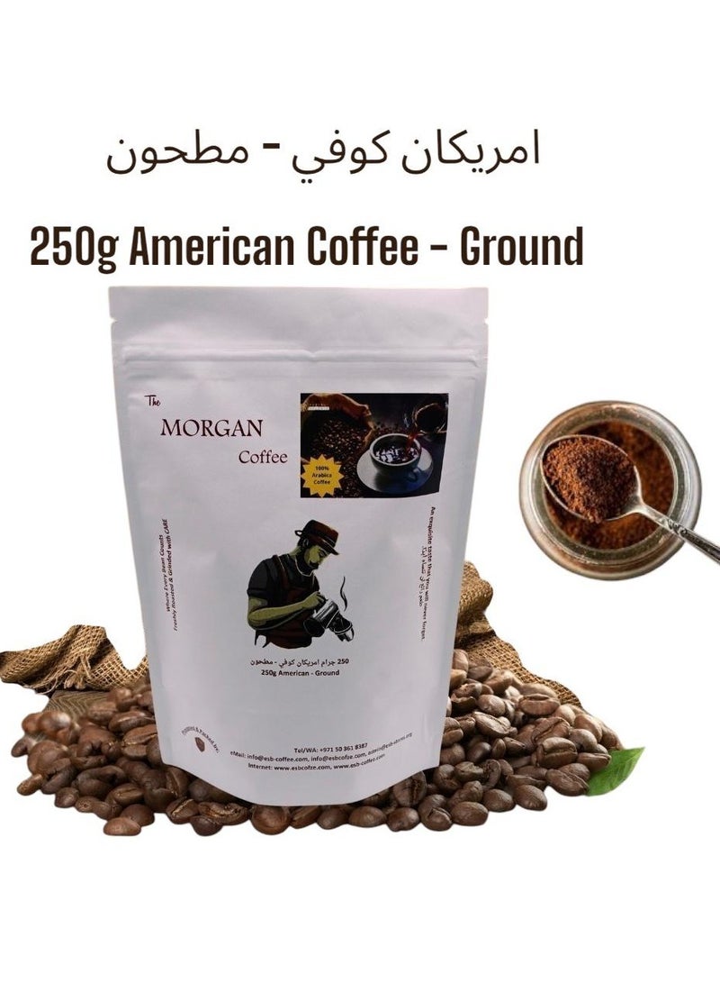 esb coffee ''The Morgan Coffee'' American Coffee (Ground) - 250g - Image 3