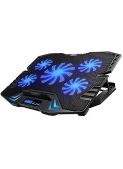 Generic laptop Cooling Pad cooler USB Fan Light Notebook Stand and Quiet Fixture for laptop  - Image 1