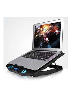 Generic laptop Cooling Pad cooler USB Fan Light Notebook Stand and Quiet Fixture for laptop  - Image 2