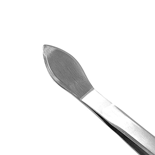 KAKURI Bonsai Tweezers Straight Serrated Tips with Spatula 8.8" - Made in Japan - Professional Bonsai Care Tool - Japanese Stainless Steel - Image 5