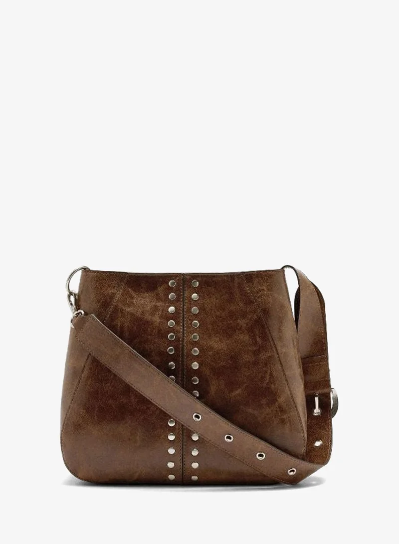 PARFOIS Shoulder bag with studs