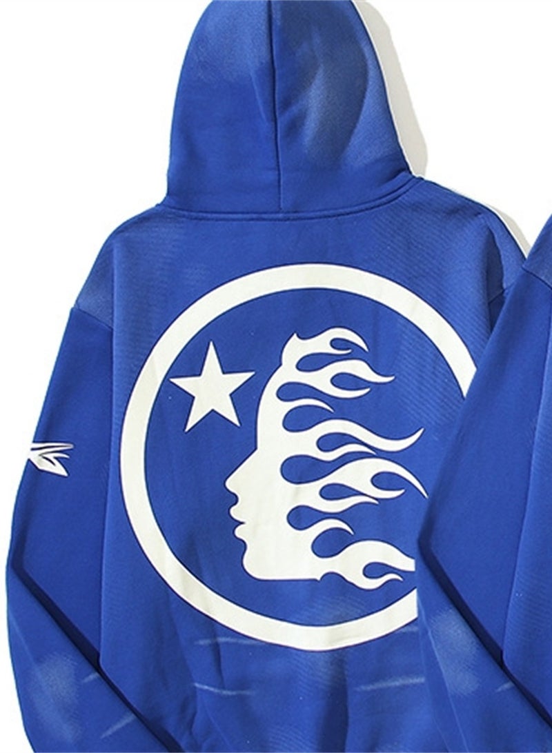 Cotton European and American style Kanye West print hoodie sports sweatshirt - Image 2