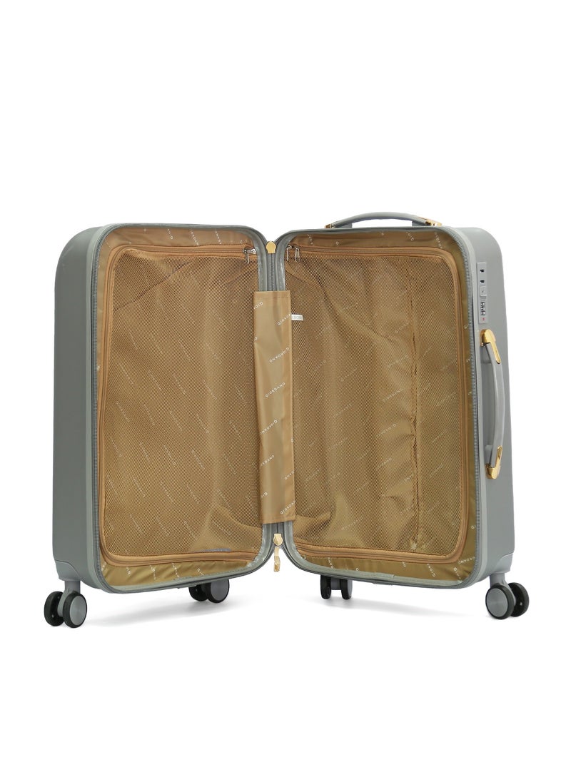 GIORDANO Giordano Hardside Luggage Trolley  3 PCS Set ,Grey  - Image 4