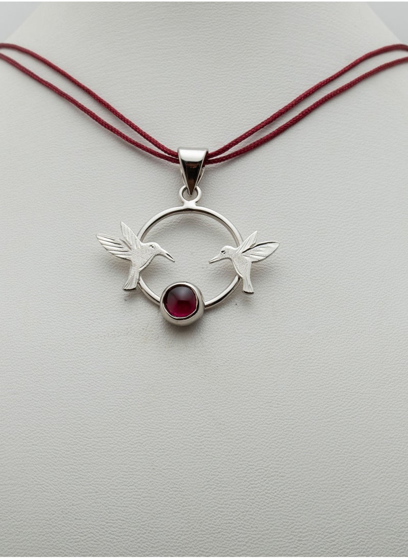 MERAKY 950 silver chain with red lobe  - Image 2
