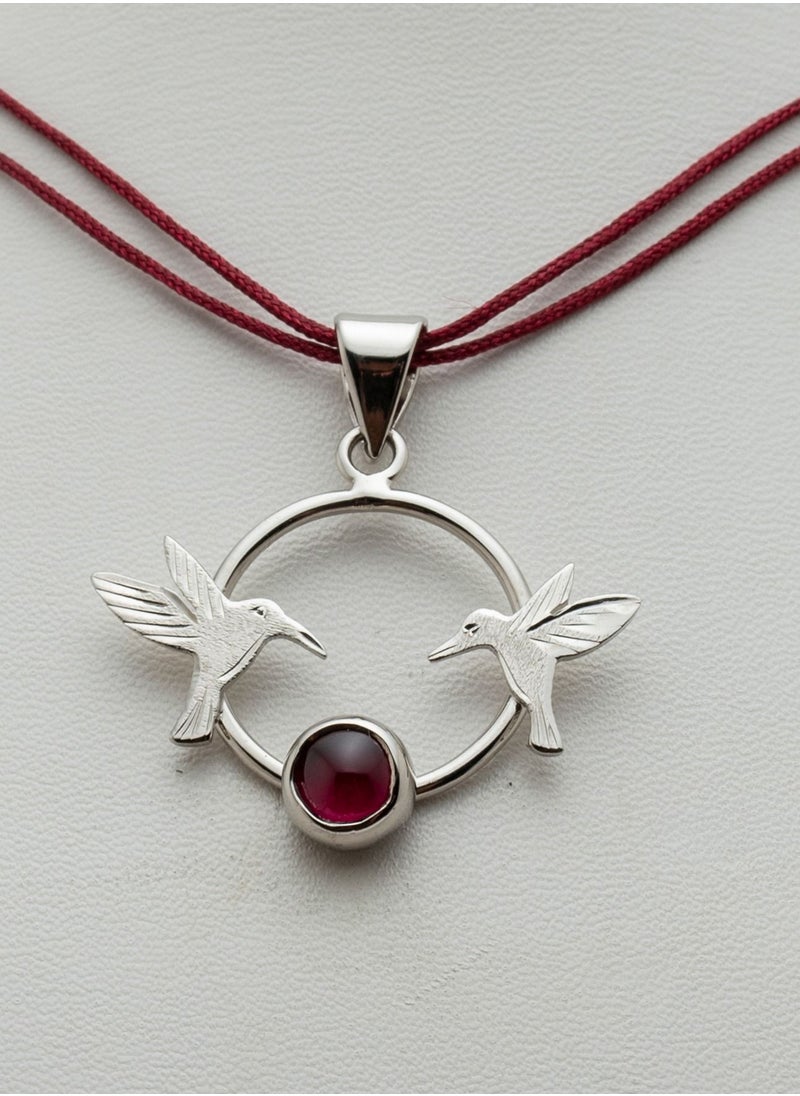 MERAKY 950 silver chain with red lobe  - Image 3