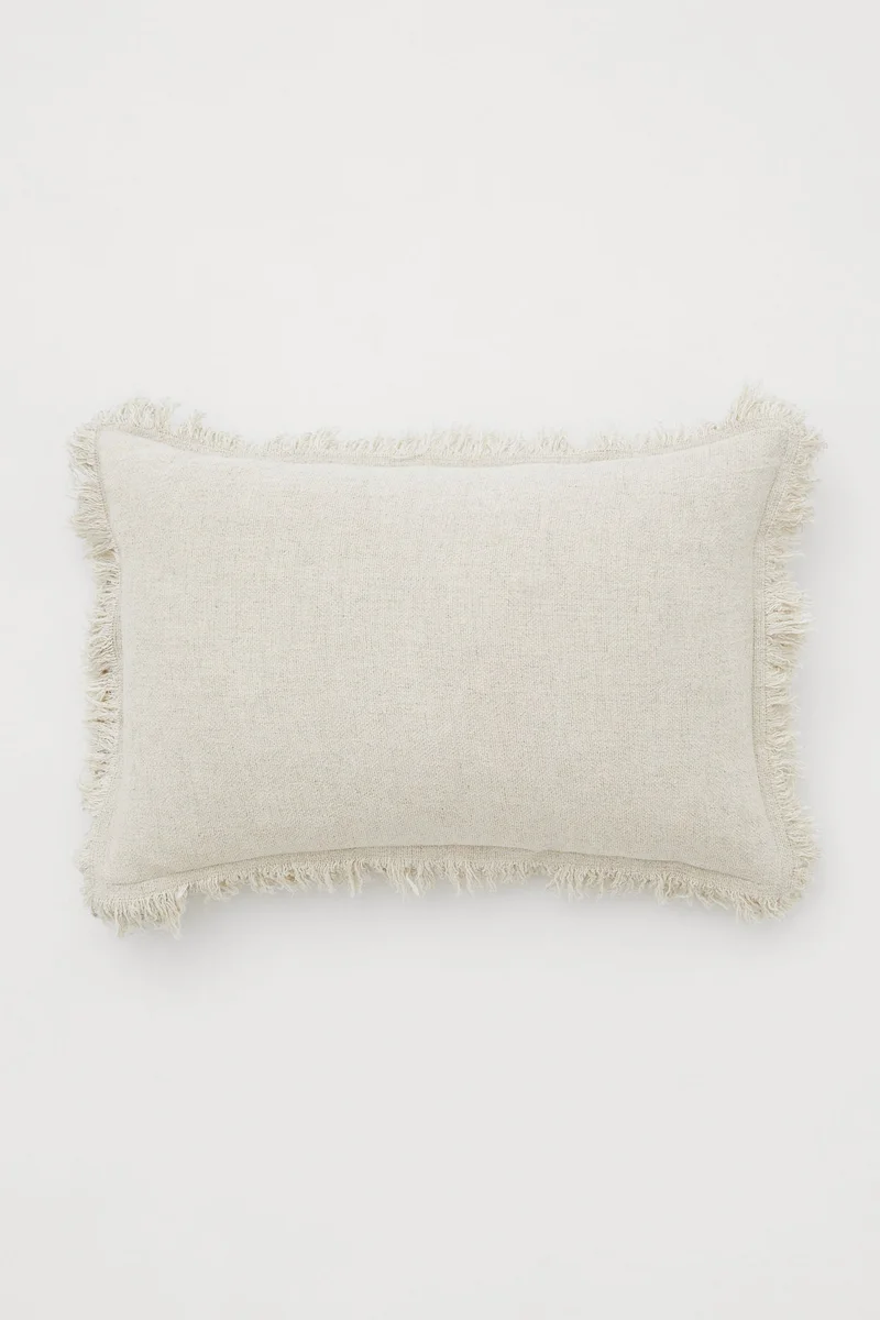 اتش اند ام Linen-Blend Cushion Cover