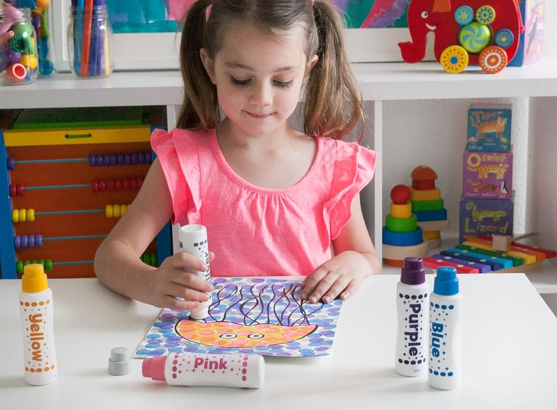 Do.A.Dot Art! Do A Dot Art! Royal Shimmer 5-Pack Washable Dot Markers - Non-Toxic Art Supplies for Kids - Image 5