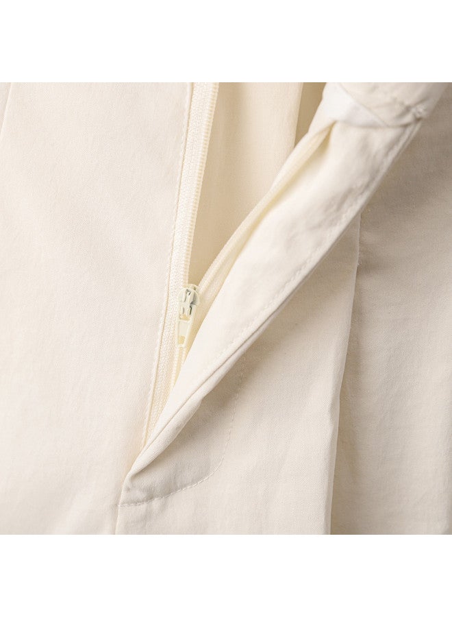 TonLion summer 2025 New High-waisted Loose Culottes For Women, Casual And Elegant Pants - Image 5