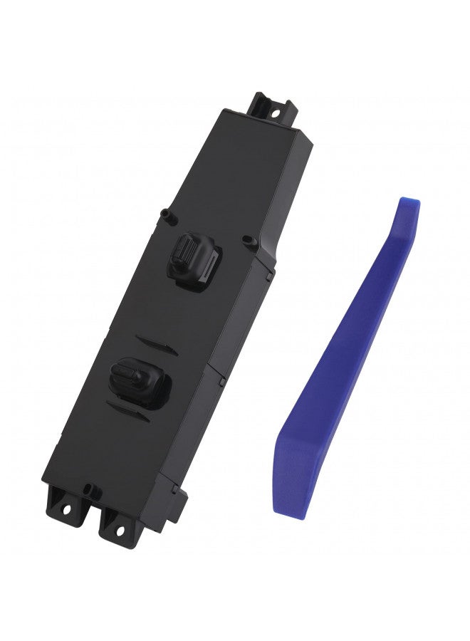 Obaee Obaee Passenger Window Switch Front Right Door Lock Control Button Compatible with Jeep Cherokee 1997 1998 1999 2000 2001 2 Door 4 Door Replacement OEM 56009451AC 56009451AB 1S2196 DS1233  - Image 1