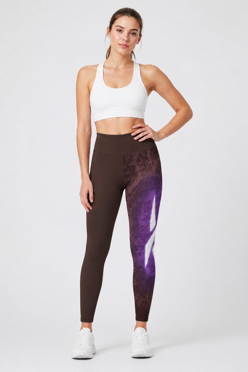 Reebok Women Sportswear Fit Training Leggings, Multicolor - Image 2