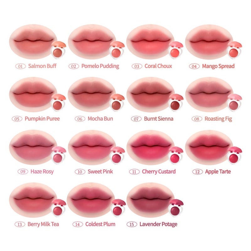 Dasique Souffle Color Lip & Cheek Pot – 09 Haze Rosy - Image 5